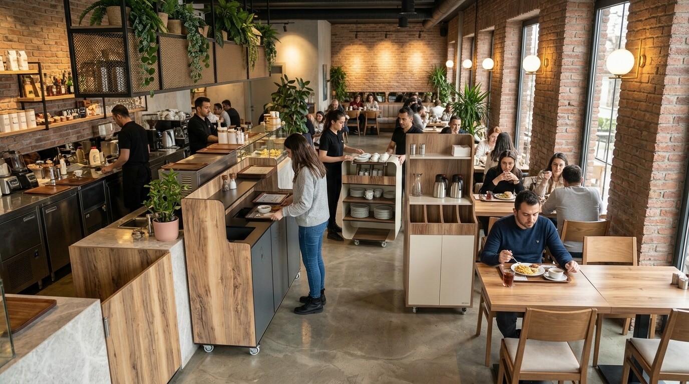 SERVİS VE ATIK ÜNİTELERİ